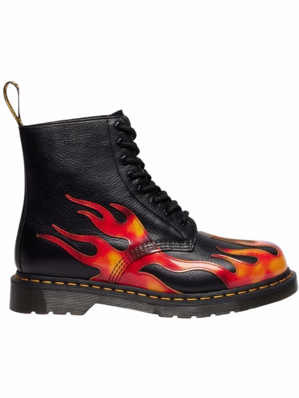 Dr. Martens 1460 PASCAL FLAME ARCADIA RUB OFF LEATHER BOOTS
